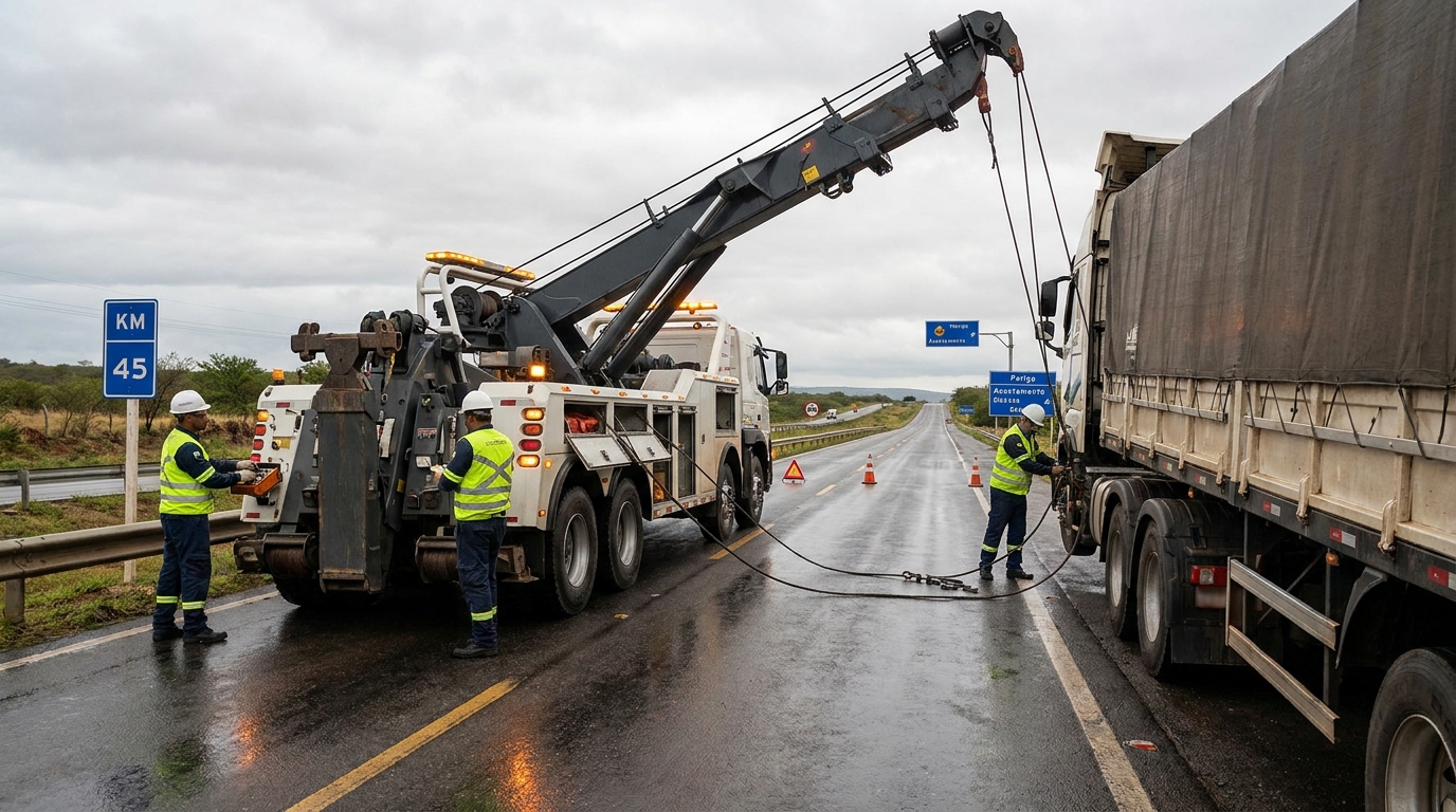 Guincho para Caminhão perto de mim em Joinville‑SC